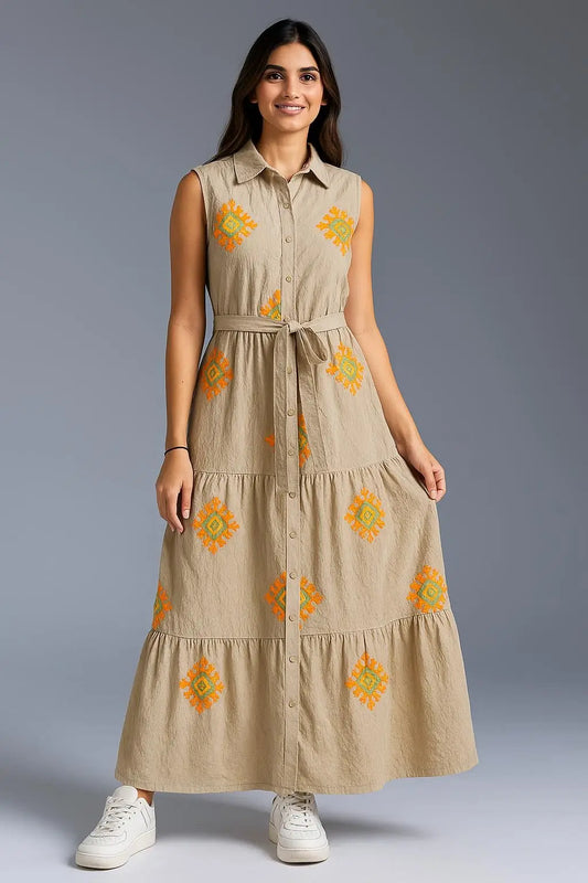 printed  Casual dress 